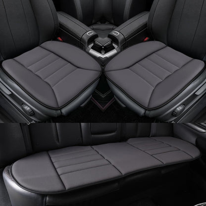 kingphenix Car Seat Cushion with 1.2inch Comfort Memory Foam, Seat Cushion for Car and Office Chair (Black)