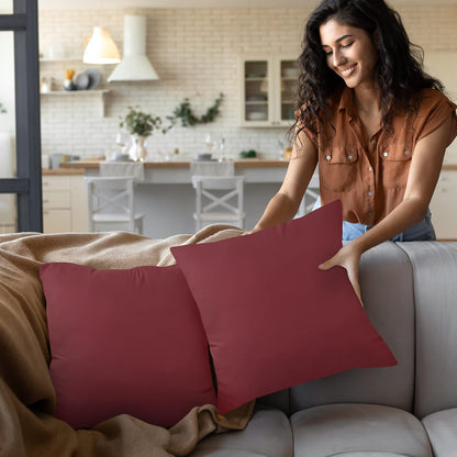 Utopia Bedding 12x20 Pillow Inserts, Set of 2, White – Indoor Decorative Throw Pillows for Bed, Sofa & Couch – Soft, Supportive & Fluffy Cushion Inserts