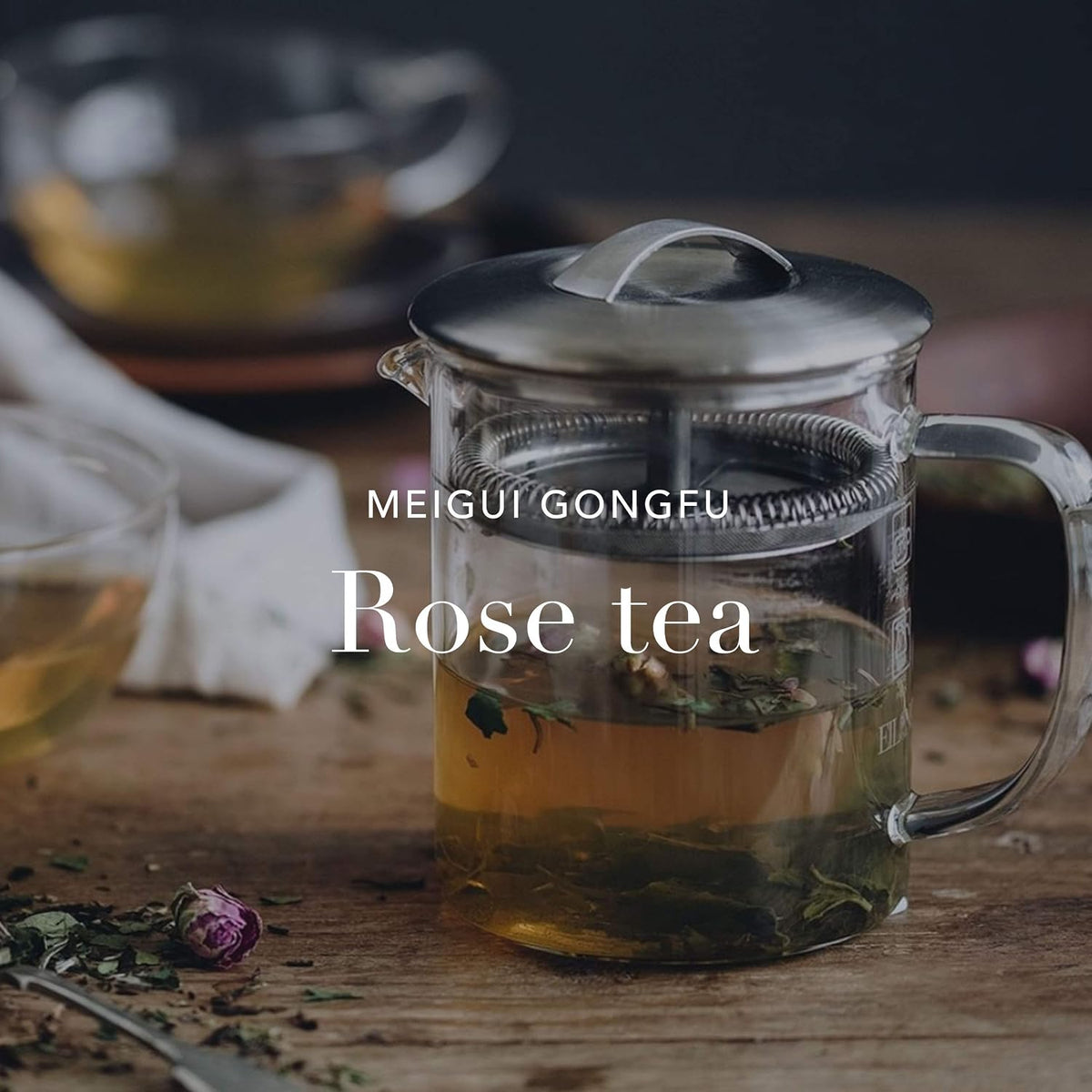 Whittard of Chelsea - Tea Discoveries English Rose Caddy - Black Loose Leaf Tea, Vegetarian, Vegan Friendly, Resealable Tin (100g, 1ct)