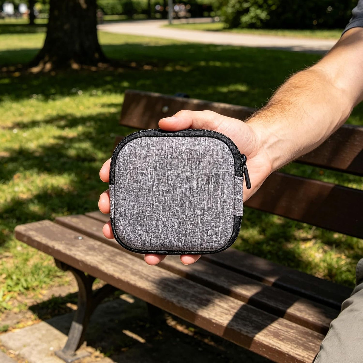 Gosknor Case for Brick Phone Access Restriction Device, Carrying Case Gray