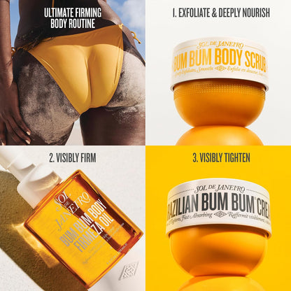 Sol de Janerio Body Scrub 7.8 oz. | Exfoliating Body Scrub, Bum Bum, Bom Dia