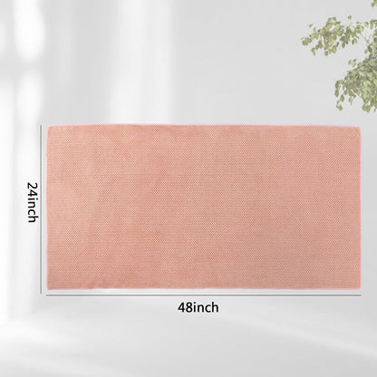 Microfiber Hair Towel Quick Dry Hair Towel Hair Drying Towels Suitable for All Kinds of Hair Ultra Absorbent Long and Thick Hair 20X40inch Lotus Root Pink (1pcs)