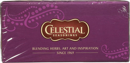 Celestial Seasonings Hibiscus Tea, Red Zinger Herbal Tea, Caffeine Free, 20 Tea Bags