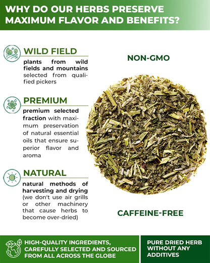 30 Bags Catnip Tea Catnip Herb Tea (Nepeta L.) - 30 Count 1.5g Bags Cat Nip Leaf Herb Hierba Gatera