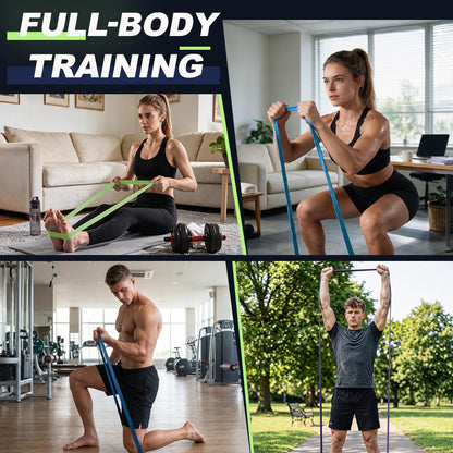 Resistance Bands for Pull Up Assist, Stretch Bands & Exercise Workout Set