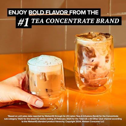 TAZO Classic Chai Latte Concentrate, 32 oz Carton