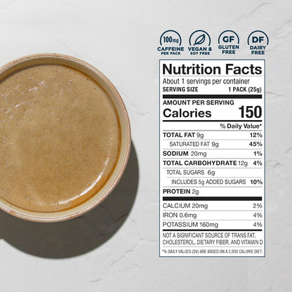 Laird Superfood Chai Instant Latte with Adaptogens - Instant Chai Tea Powder with Superfood Coconut Creamer - Gluten Free, Non-GMO, Vegan, 8 oz. Bag, Pack of 1