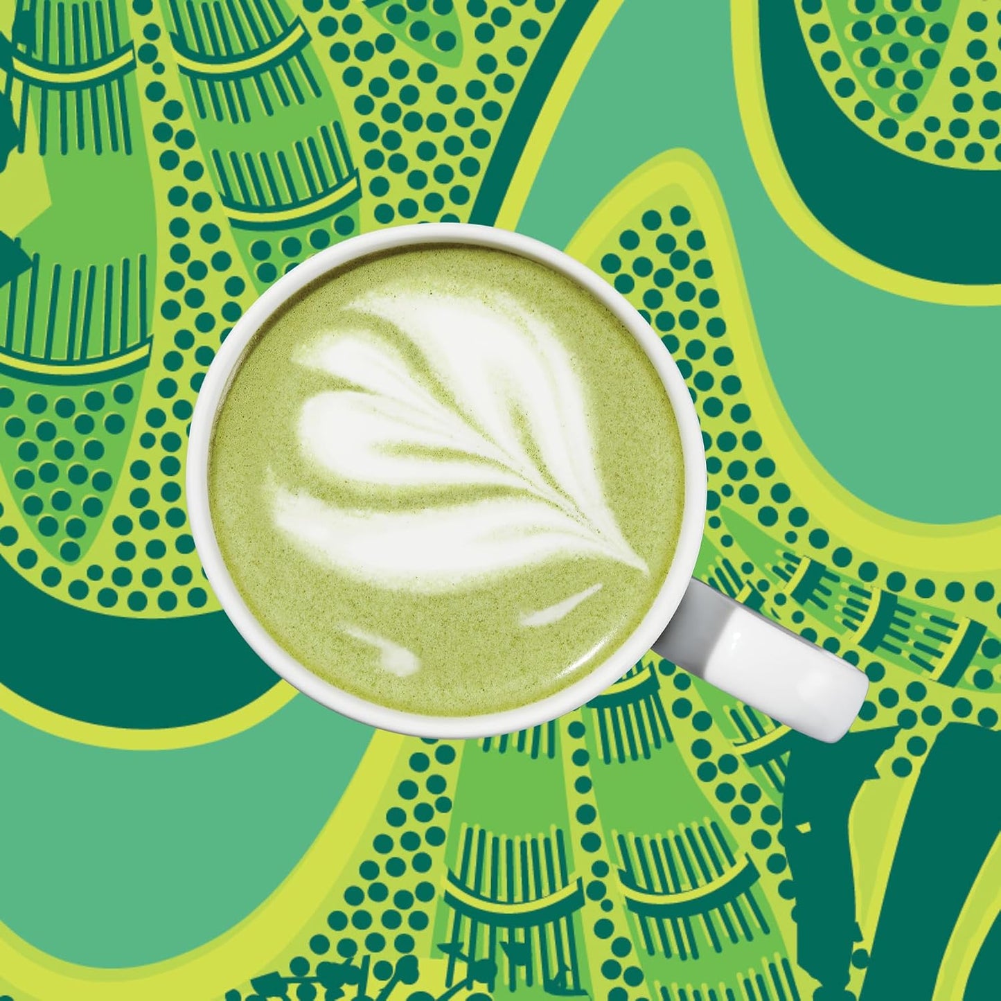 Kuli Kuli Organic Moringa Powder Matcha Green Tea Latte - Lion's Mane