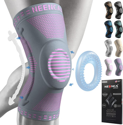 NEENCA Professional Knee Brace, Medical Knee Support for Women & Men Relief