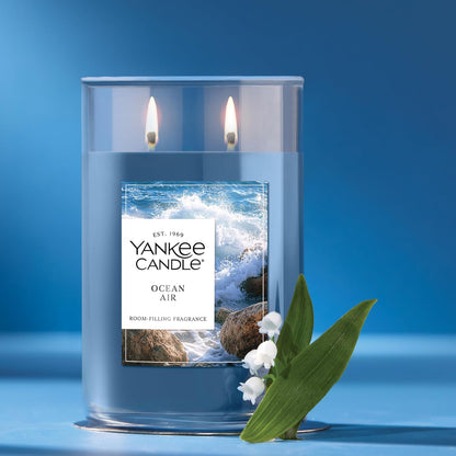 Yankee Candle Sage & Citrus, Scented Candle, 14.5oz 3-Wick Candle Jar with up to 40 Hours Burn Time, Giftable