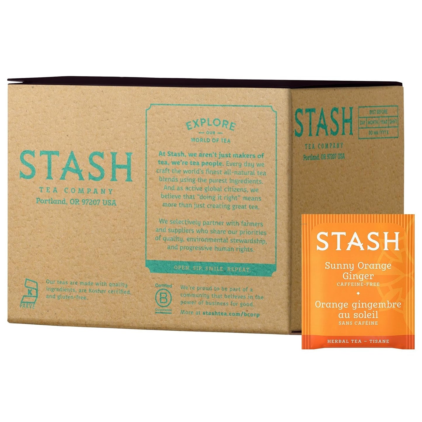 Stash Tea Chamomile Herbal Tea, 100 Count (packaging may vary) - Colors B