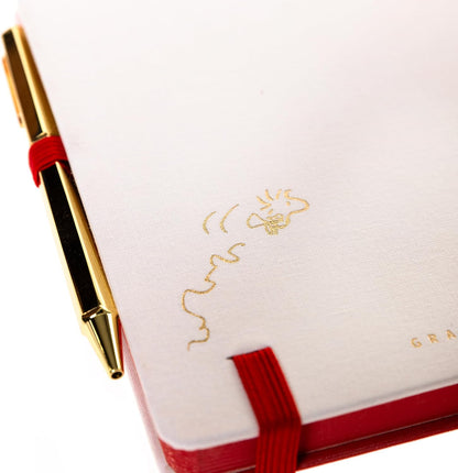 Graphique Peanuts Scallop List Pad, Cute Memo Notepad for To Do Lists and Daily Notes, 80 Perforated Sheets, Luxe Sketch Paper, Slim Desk Pad for Office, Home, School, Daily Planning