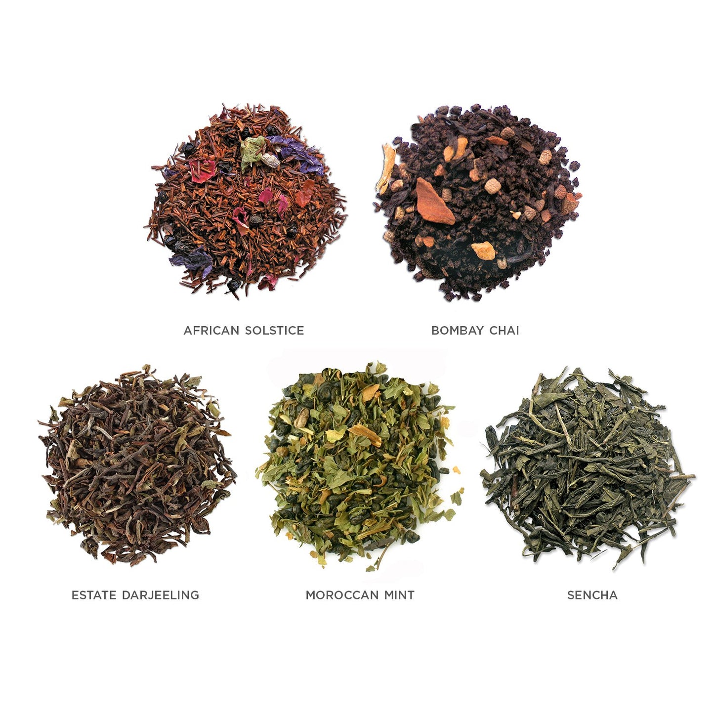 Tea Forte Single Steeps Tea Sampler, World of Teas, 15 Pouches