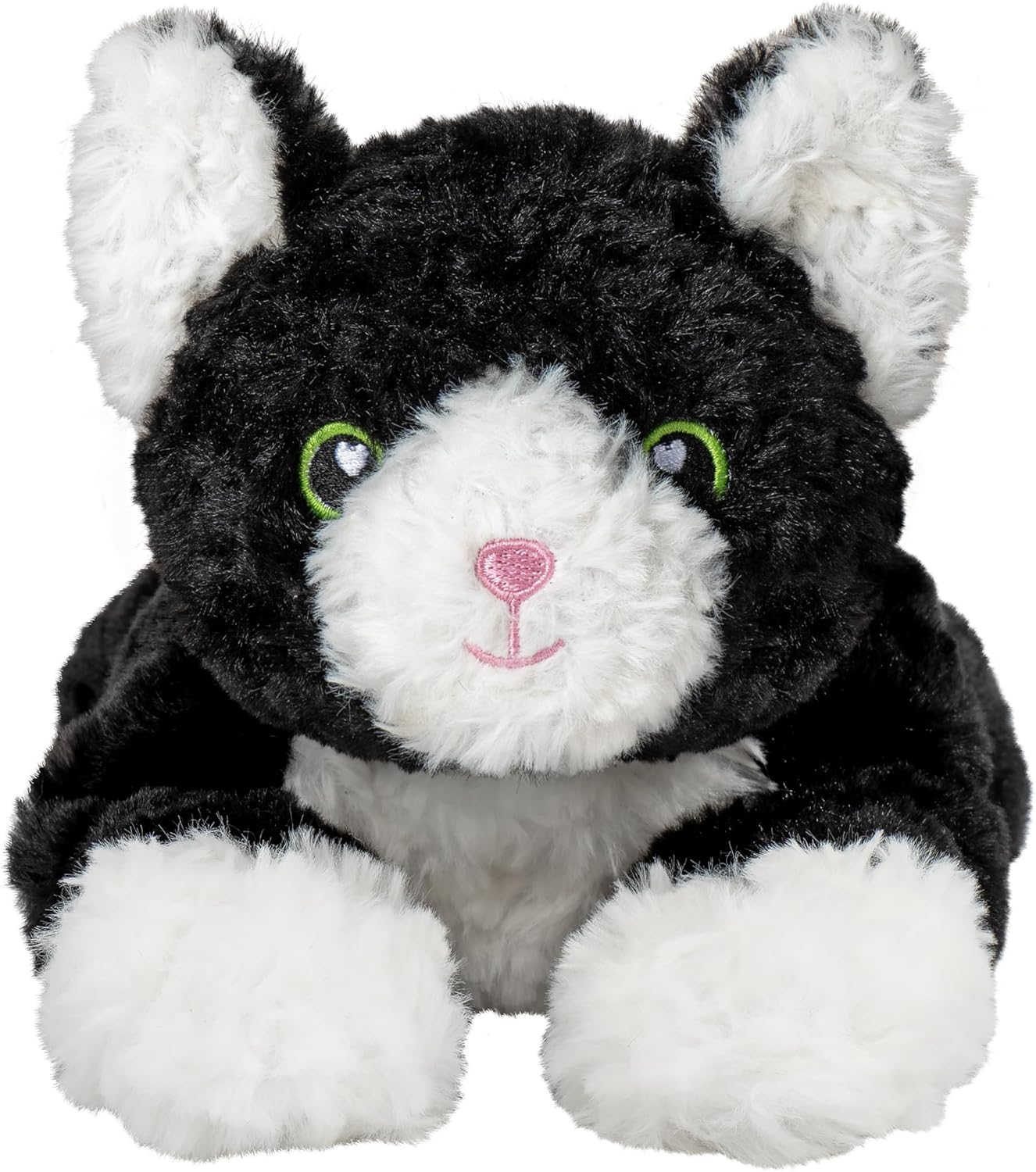 Bunny Microwavable & Weighted Stuffed Animals - 1.5 Lbs Unscented Heating Pad for Period Cramps Pain Relief and Anxiety, Cute Bunny Plush Toys Gifts for Women Girls Adults and Kids by Happy Fuel