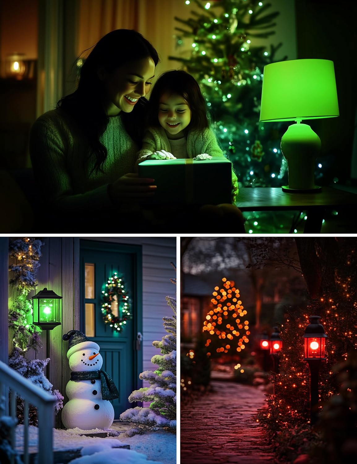 L LOHAS LED Sleep aid Amber Light Bulbs, Blue Light Blocking, A19 9W(60 Watt Equivalent) Dim Light Bulbs, 1800K Warm Light Bulb, E26 Base, 2 Pack