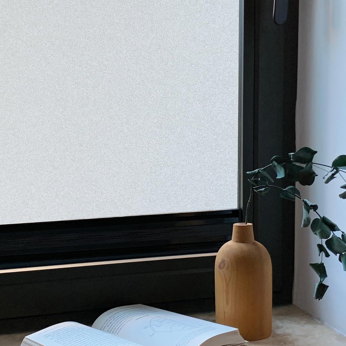Blackout Light Effects Window Privacy Film by Artscape - Light Blocking Blackout Film, Static Cling, Full Coverage Privacy, Light Control, Helps Create a Calm, Focused Space - 17.72 x 72 Inch