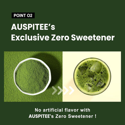 Matcha Latte Green Tea Powder Single Pack, Premium Barista Science Blend - Individual Matcha Bags (20)