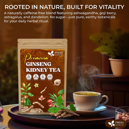 FreshDrinkUS, Premium 150 Lemon Ginger Tea Bags, 100% Natural Ingredients, Hand-made Blend of Lemon and Ginger, Eco-conscious Tea Bags. No Sugar, No Caffeine, Vegan. - Colors B