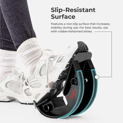 Sunny Health & Fitness Calf Stretcher and Foot Rocker for Plantar Tight Calves Relief Hamstring Ankle Strengthener Facetious Sling Stretch Fighter Stretching Device Mobility
