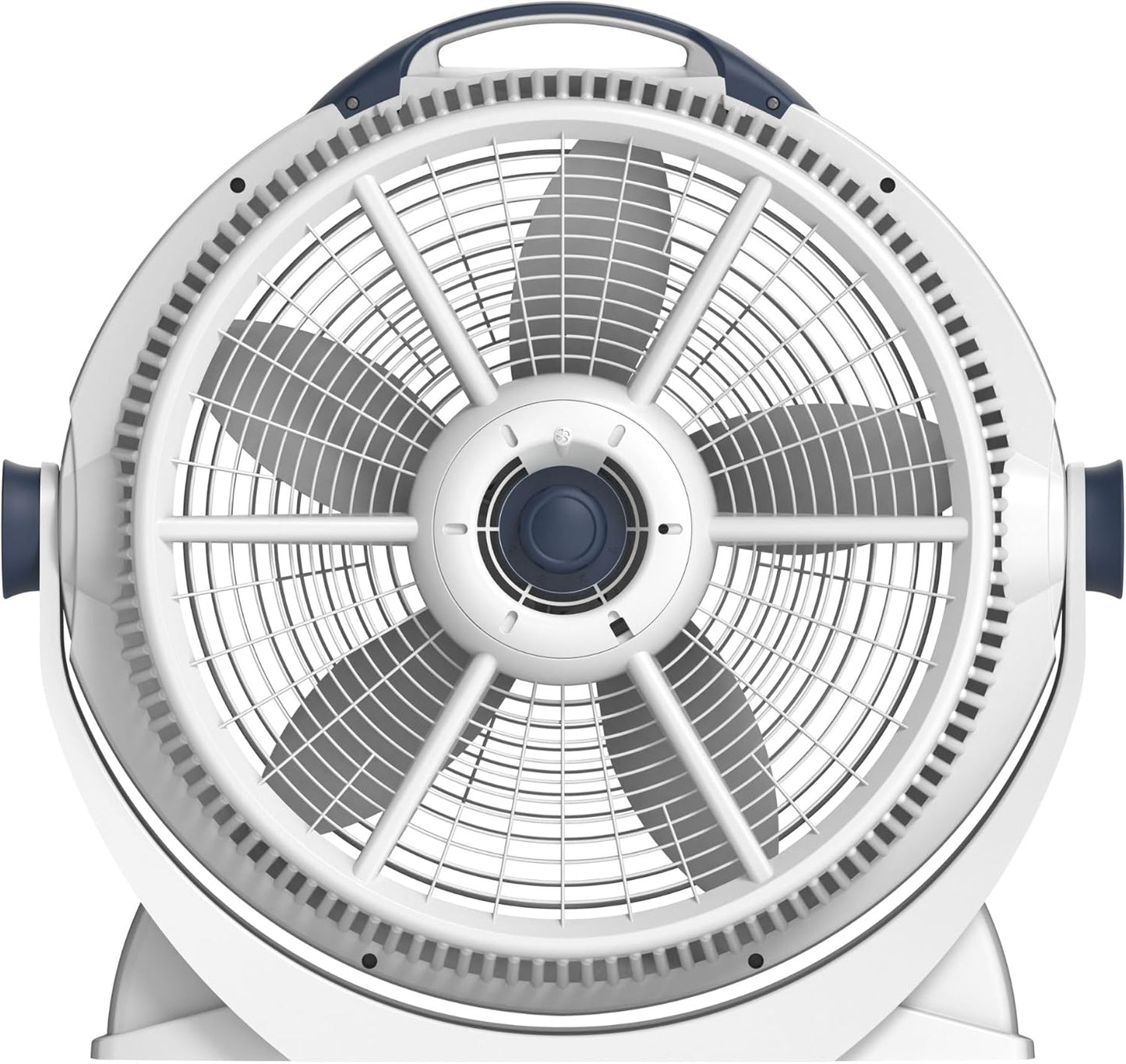 Lasko Wind Machine Fan, Air Circulator Fan with 3 Speeds, 20" Model 3300, Gray