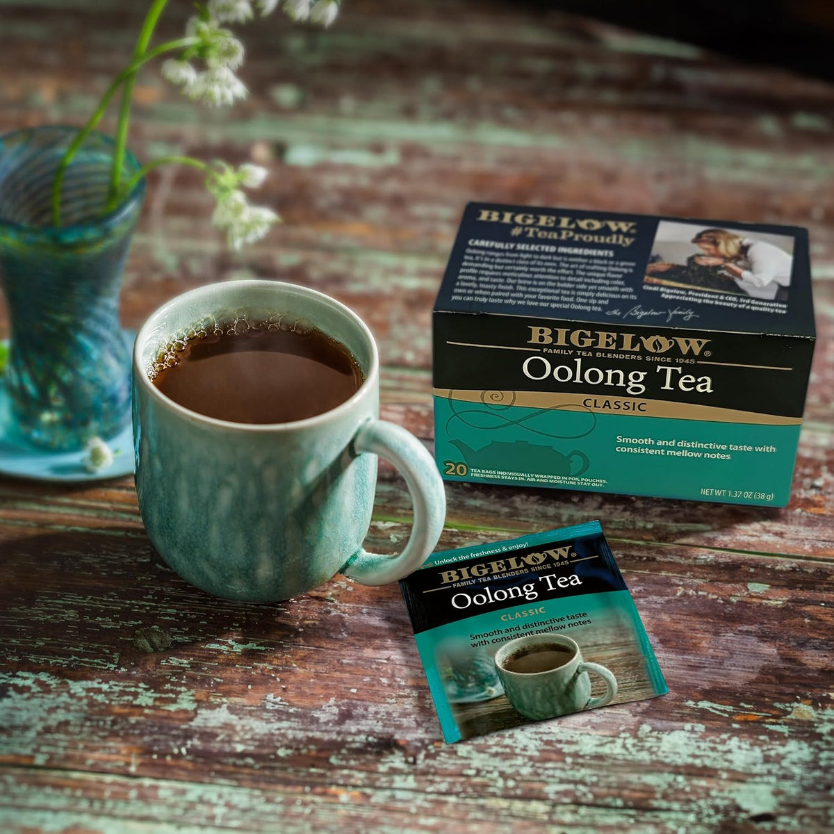 Bigelow, Oolong and Caffeinated Tea with Fresh, Smooth Taste, 240 Total Tea Bags,20 Count Box (Pack of 12)
