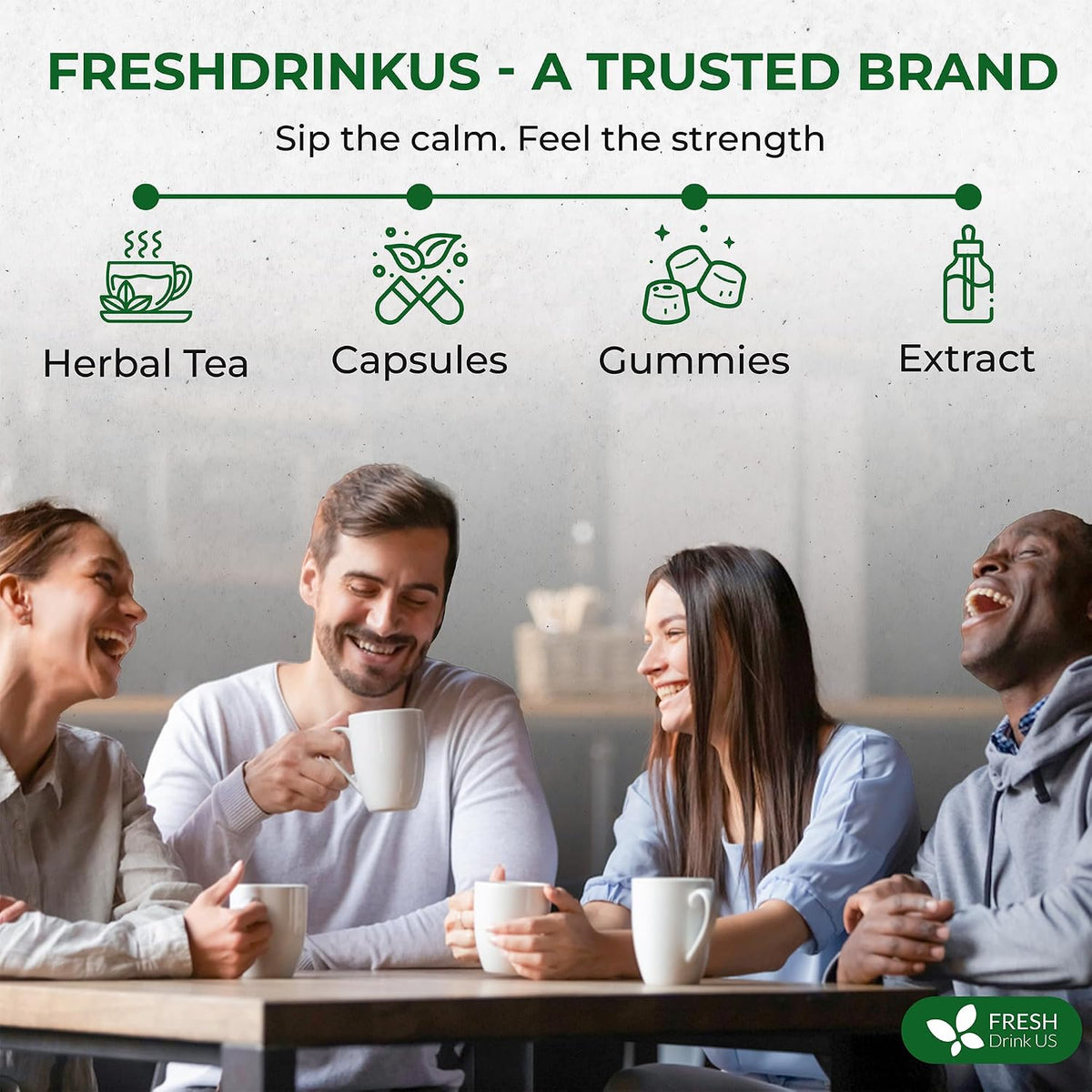FreshDrinkUS, Oil-Reducing Herbal Tea – 40 Tea Bags | Blend of Winter Melon, Lotus Leaf, Ginger, Hawthorn, Gardenia Fruit, Rose, Cassia Seed & More | Naturally Caffeine-Free | Delicious Hot or Iced