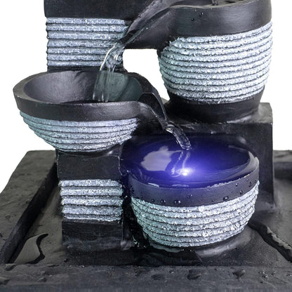 Ferrisland Resin LED Indoor Water Fountains