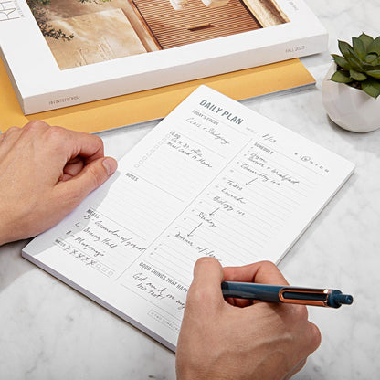Grocery List Magnet Pad for Fridge - 6 x 9" - Grocery Shopping Checklist Notepad with Categories - 50 Sheets