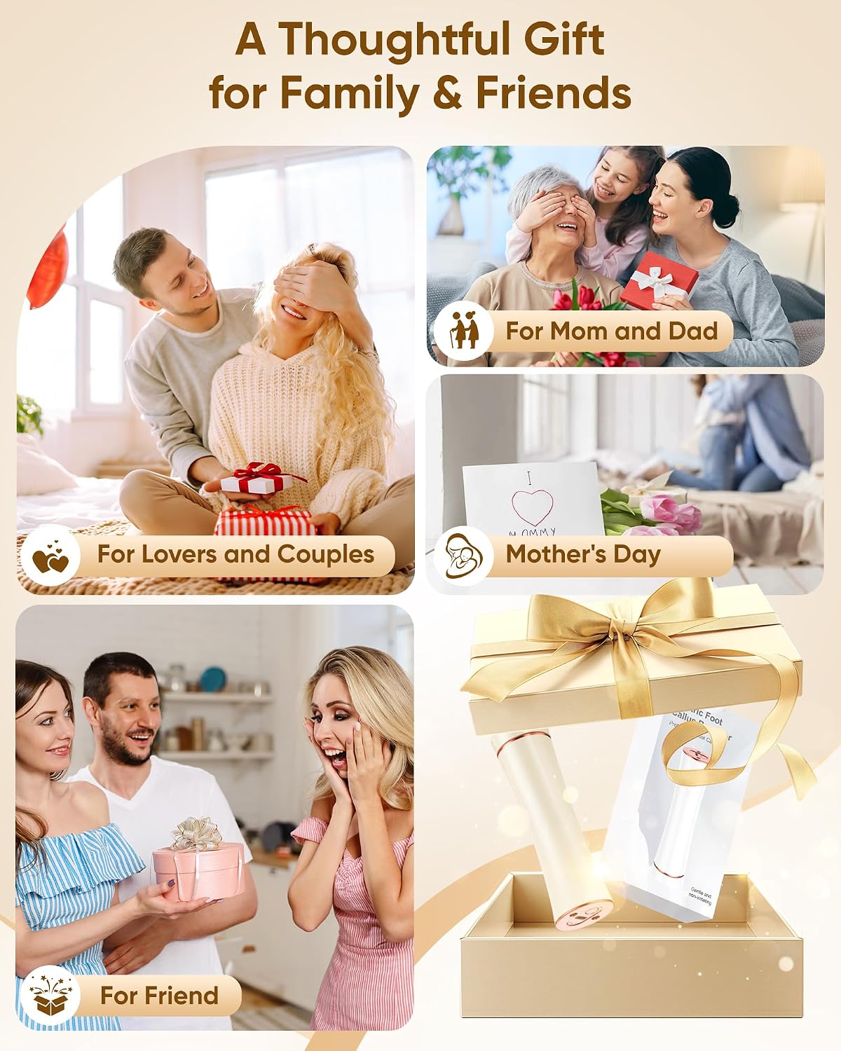 Electric Foot Callus Remover, Rechargeable Foot File Pedicure Kits