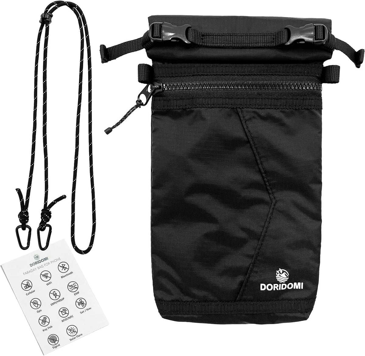 Faraday Bags for Phones - Signals Blocking Anti-Tracking Pouch
