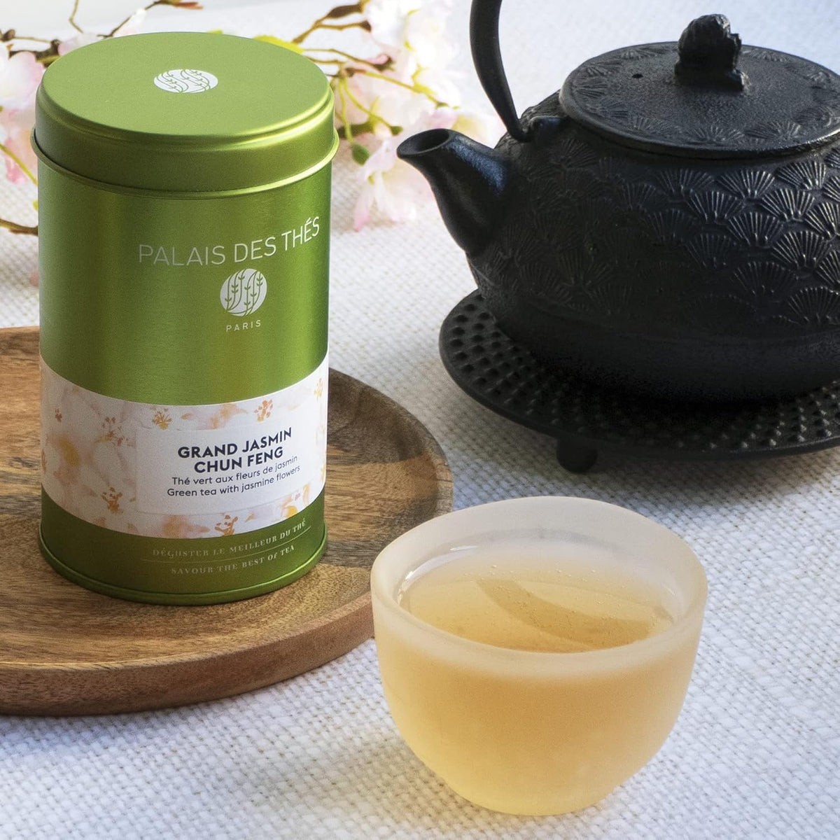 Palais des Thés - Grand Jasmine Chun Feng - Green Tea - 20 Cotton Tea Bags
