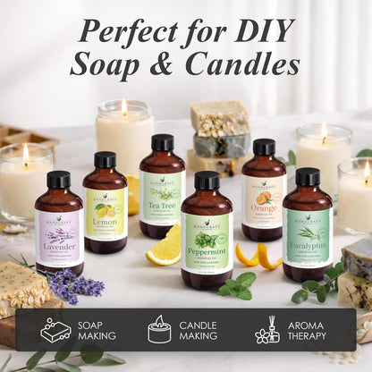 Handcraft Blends Lavender Essential Oil - Huge 4 Fl Oz
