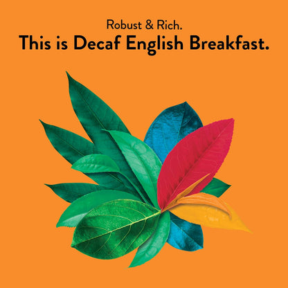 Choice Organics Decaffeinated English Breakfast Tea, 16 Tea Bags (3 Pack)