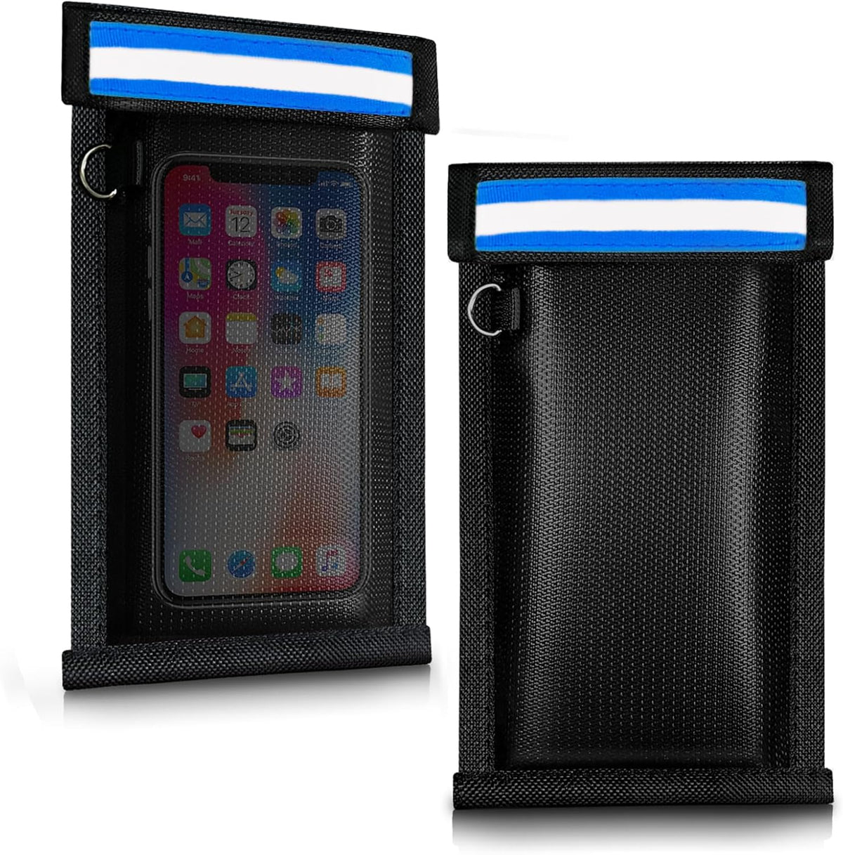 2 Pack Military Grade Faraday Bags for Phones