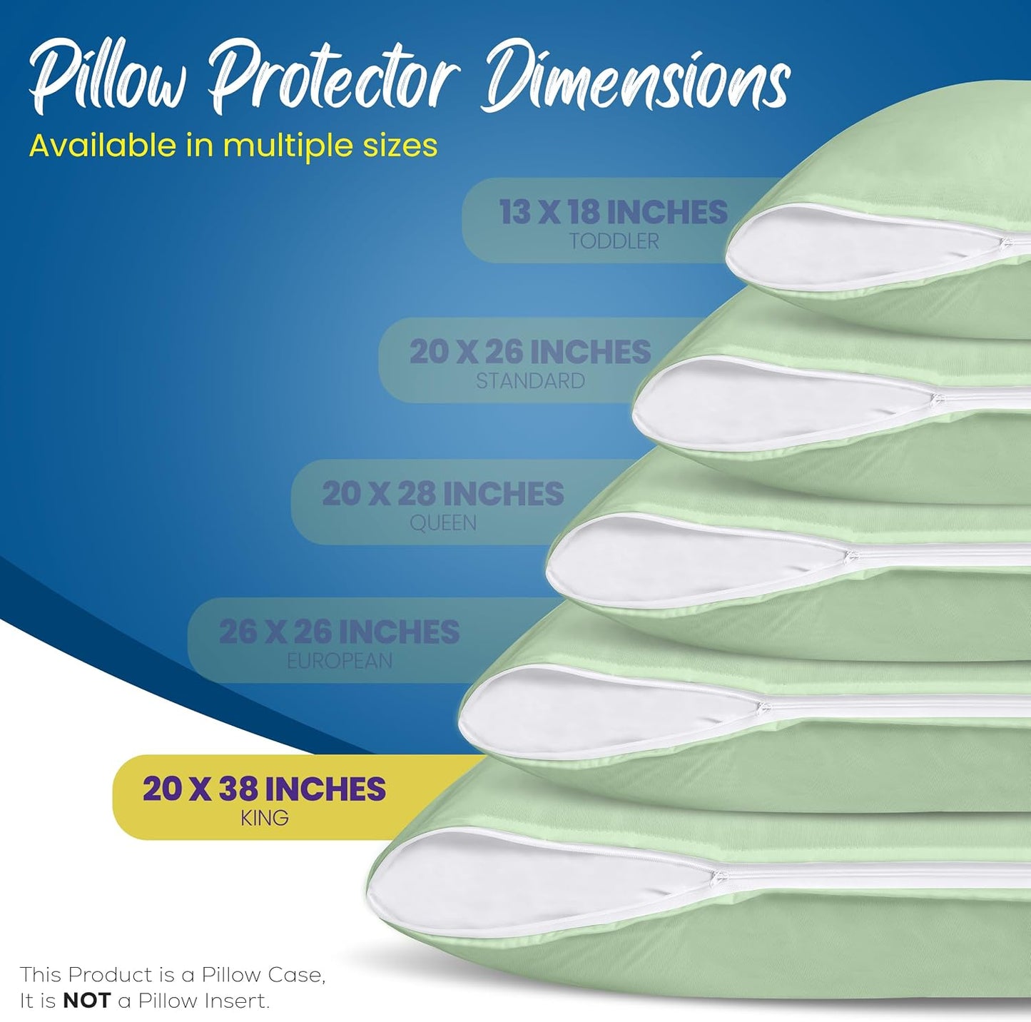 Utopia Bedding Premium 100% Waterproof Pillow Protectors with Zipper Standard Size (Set of 4), Bed Bug and Dust Mite Proof Zippered Pillow Covers, Pillow Encasement Cases, Gray