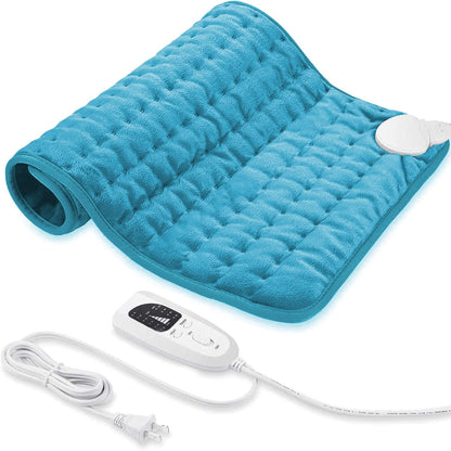 Electric Heating pad for Back Neck Shoulder Knee Arms Legs- Electric Heat Pads with 6 Heat Settings & Auto Shut Off Heat Heating Pad for Birthday Mother Father Girl Men Women