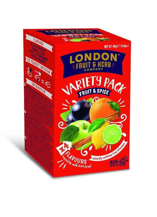 Fruit & Spice Variety Pack (20 Teabags) (1.4 ounce)