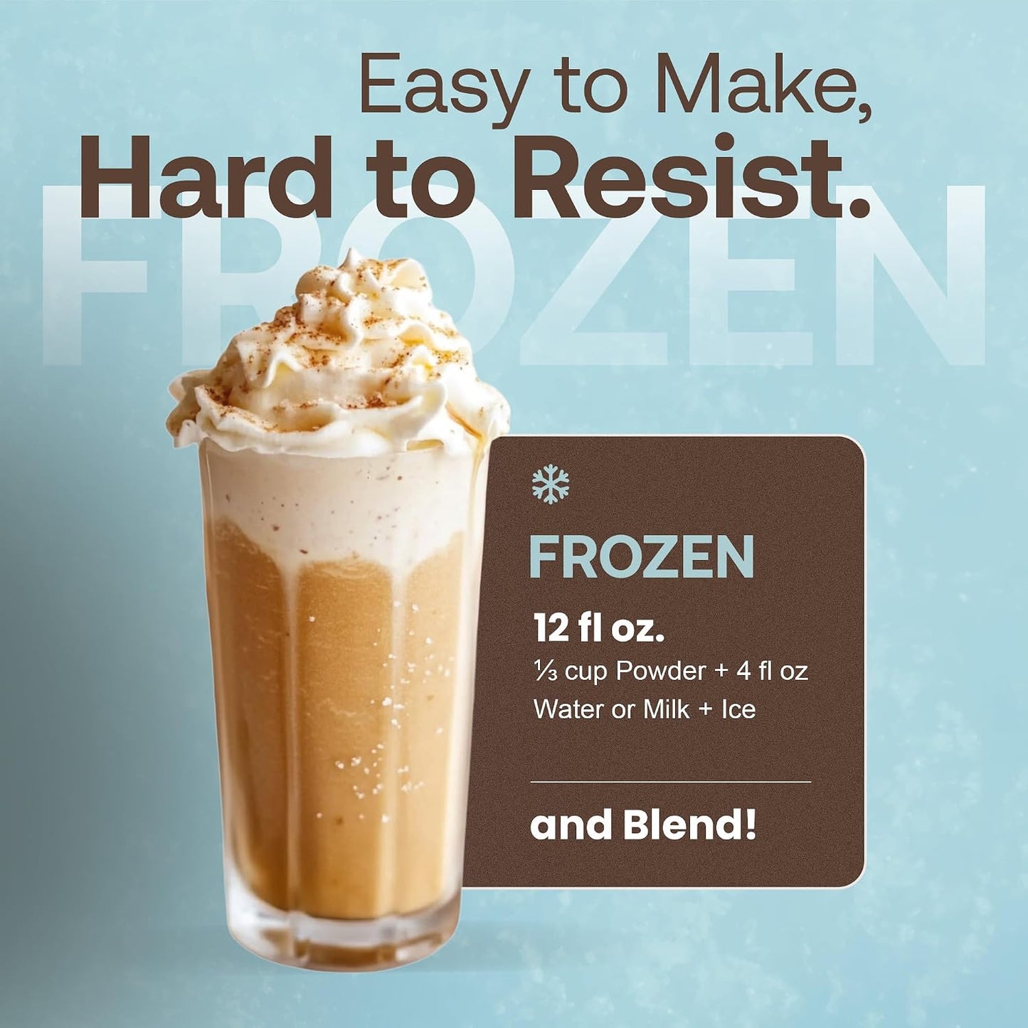 Café Essentials Matcha Green Tea Latte Frappe Mix – No Artificial Colors, Flavors, or Sweeteners – Shelf Stable – 51mg of Caffeine – Great for Hot, Iced, & Frozen Frappes (3.5 lb Bag, 30 Servings)