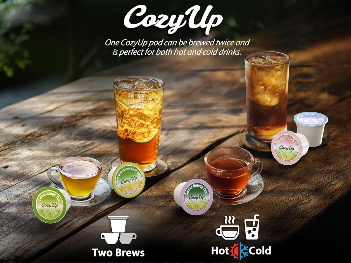Cozy Up 36-Count English Breakfast K-Cup Tea Pod, Compatible with Keurig