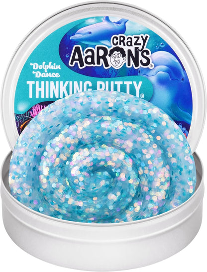 Crazy Aaron's Thinking Putty® - Brown Sugar Boba - Sensory Putty for Kids and Grown ups in a 4" Tin - Creative and Endless Fun, Stress Relief Therapy Toys, Never Dries Out - Made in USA