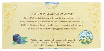 Celestial Seasonings Herbal Tea, True Blueberry, 20 count, 1.6 Ounce (mburring)
