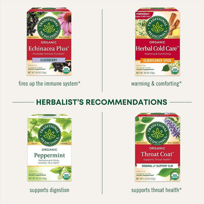 Traditional Medicinals Breathe Easy Eucalyptus Mint, 96 Tea Bags