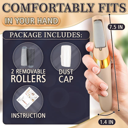 Battery Operated Foot Callus Remover for Dead Skin, Exfoliating Tool