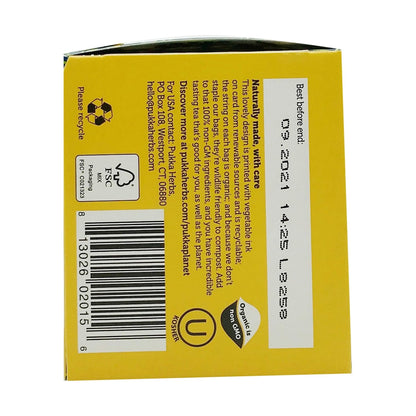 Pukka Calming Chamomile, Vanilla & Manuka Honey Organic Herbal Tea, Soothing Organic Tea Infusion Selection, Honey & Fennel Blend, Caffeine Free, 80 Total Bags (20ct - Pack of 4)