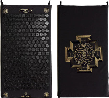 ShaktiMat Acupressure Mat for Relaxation, Massage Muscles, Aid Sleep & Unlock Inner Tension, Similar to Acupuncture, No Needles Required