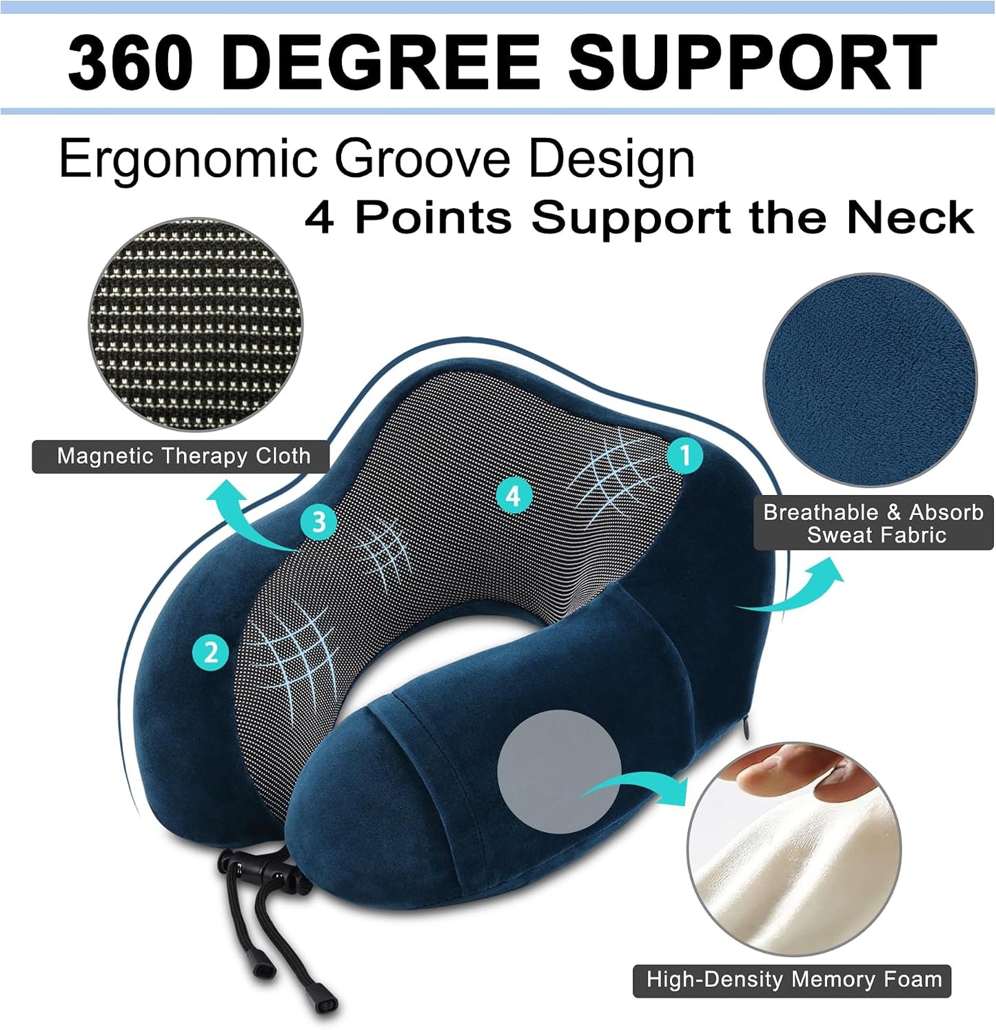 urnexttour Travel Pillow and Blanket Set Neck Pillows Travel Essentials with Sleep Mask for Airplane Car Memory Foam Pink