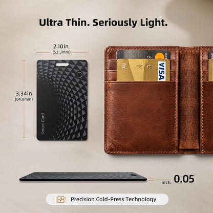 2026 Wallet Tracker Card Pro, Bluetooth Tracking Card (iOS & Android)