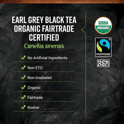 FRONTIER HERB TEA LSE EARL GREY ORG CFT 16 OZ