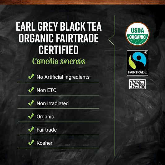 FRONTIER HERB TEA LSE EARL GREY ORG CFT 16 OZ