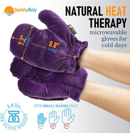 SunnyBay Microwavable Heated Eye Mask for Dry Eyes, Moist Cold and Warm Compress for Eyes with Elastic Strap and Unscented Hydra Bead Filling, Washable Soft Plush Material, 7.9 x 4.3 Inches